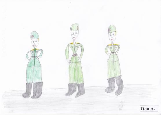Рисование в старшей группе «солдат на посту»: проведение нод, схема поэтапно