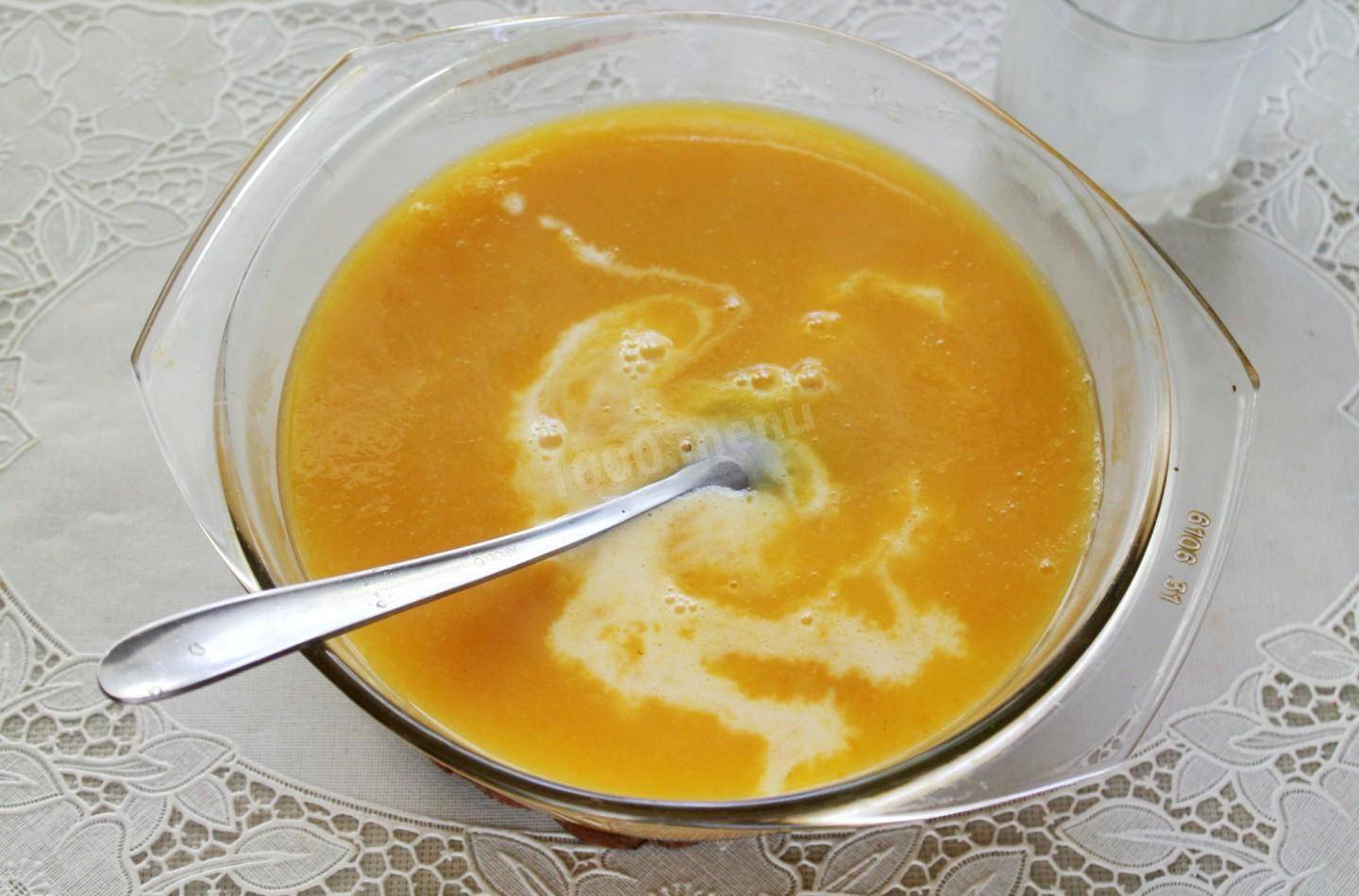 Тыквенный суп - пюре для детей до 1 года (6 месяцев): рецепт с фото пошагово