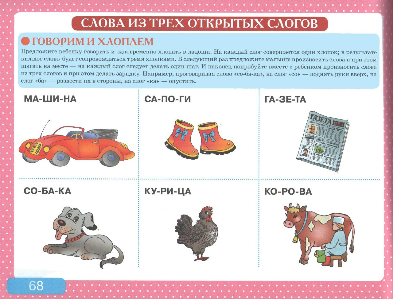 Словесные игры для детей 3-4 лет в детском саду. картотека