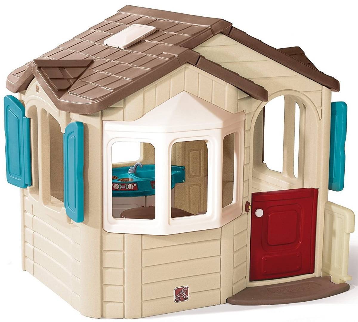 Детские игровые домики для дачи и дома (пластиковые, деревянные, надувные)