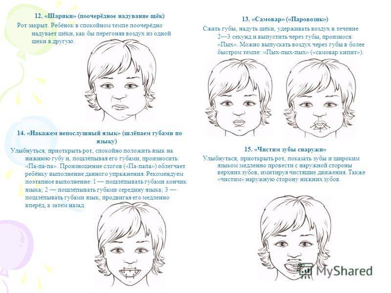 Массаж для развития речи ребенка: логопедический, ладошек, лица