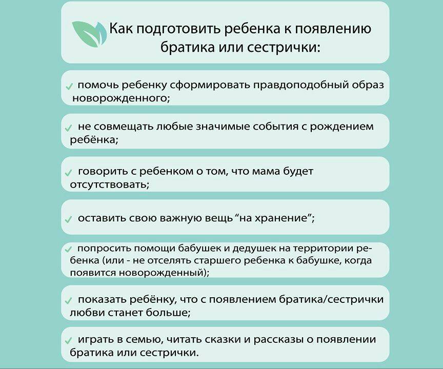 Как подготовить ребенка к рождению второго. главные ошибки