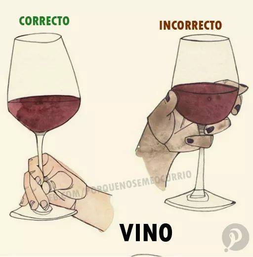 Как правильно держать бокал с вином? этикет