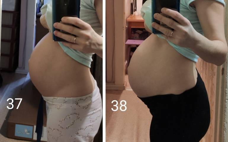 37 неделя беременности: что происходит с ребенком, шевеления плода, почему каменеет живот / mama66.ru