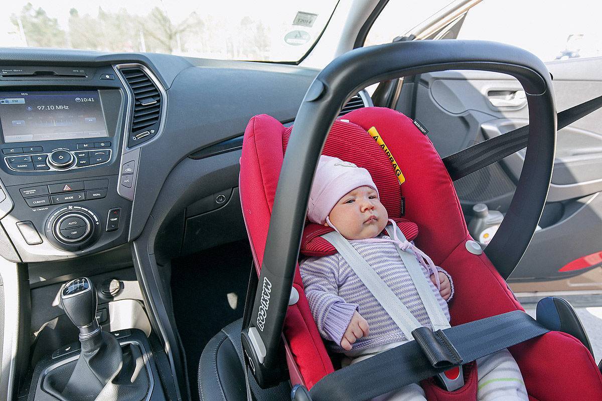 Правила перевозки детей в автомобиле согласно пдд