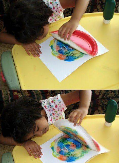 Разные креативные техники рисования с детьми