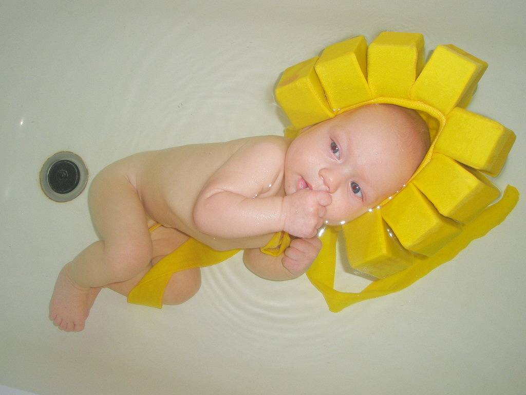 Шапочка для купания младенцев - груднички(дети)
