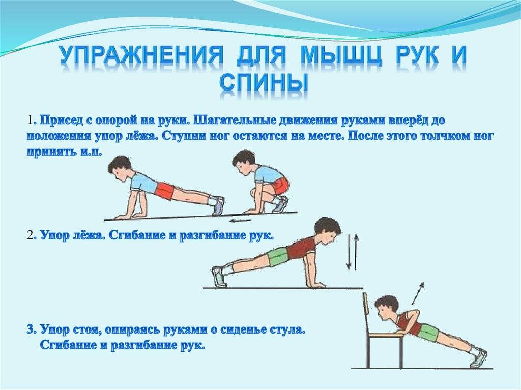 Комплексы упражнений для зарядки и утренней разминки