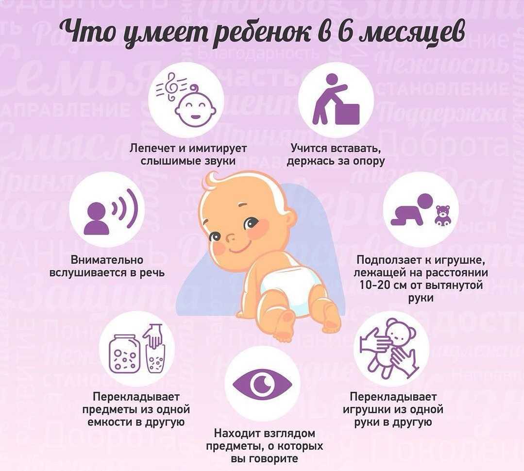 Что примерно должен уметь ребенок в 5 месяцев?