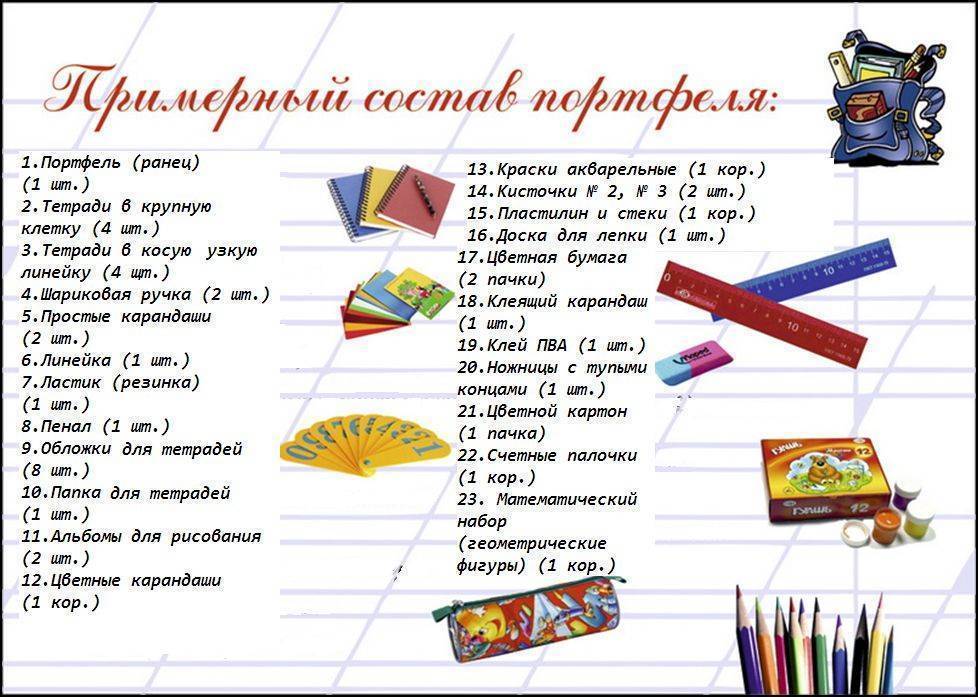 Что нужно первокласснику в школу в 2023 - полный список покупок и маленькие хитрости