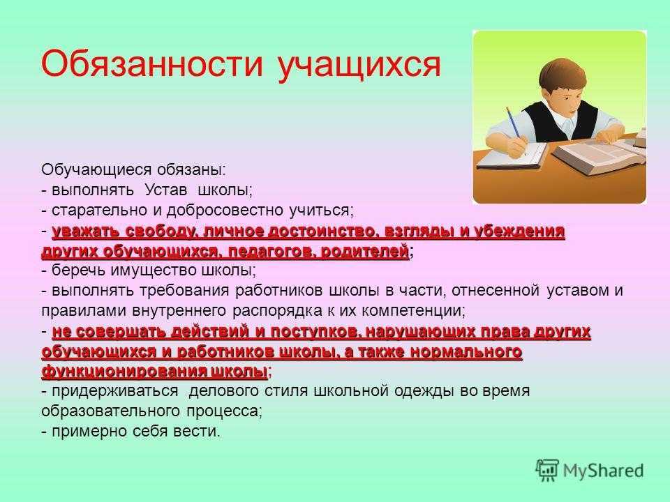 Основные права и обязанности ребенка, родителей, учителей и школы при дистанционном обучении
