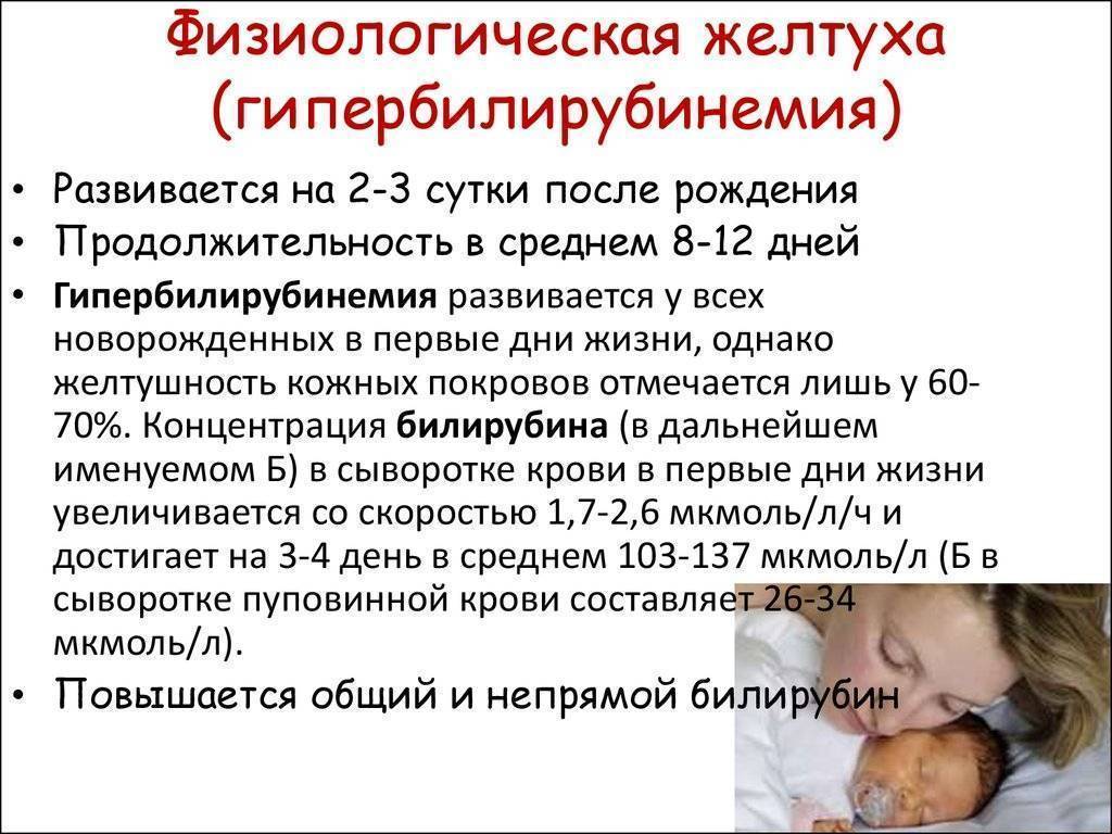 Желтуха новорожденных (неонатальная желтуха). причины, виды, классификация, симптомы и признаки