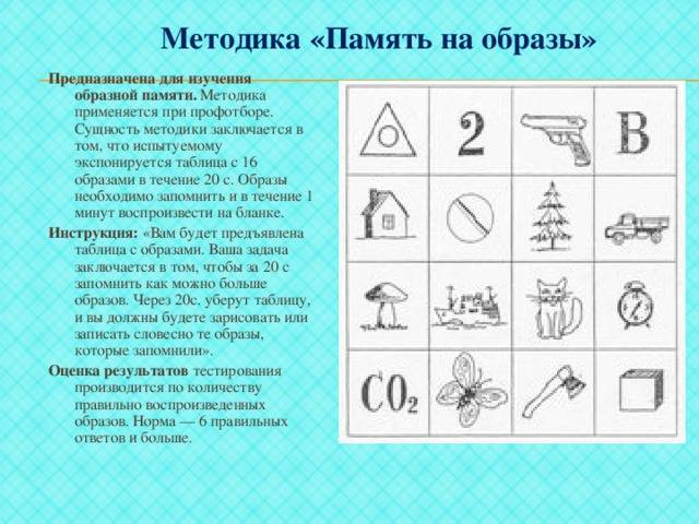 Характеристика диагностической программы для развития памяти у младших подростков с задержкой психического развития