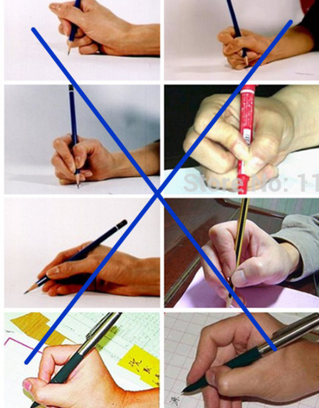 Как научить ребенка правильно держать ручку