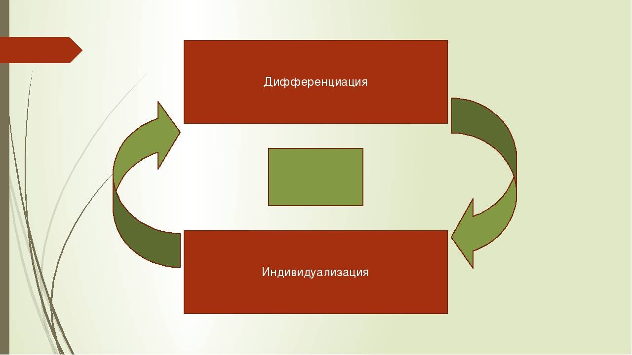 Индивидуализация и дифференциация в образовании