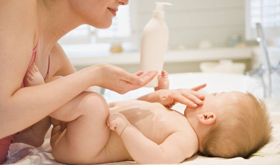 Уход за кожей ребенка | уход за кожей новорожденного