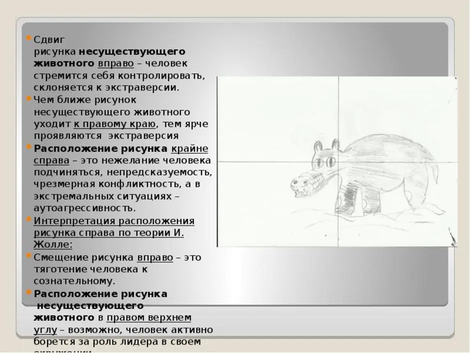 Психологический тест: несуществующее животное