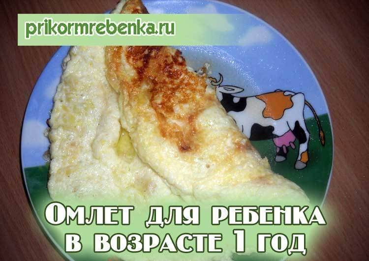 Омлет для ребенка 9 месяцев рецепт с фото