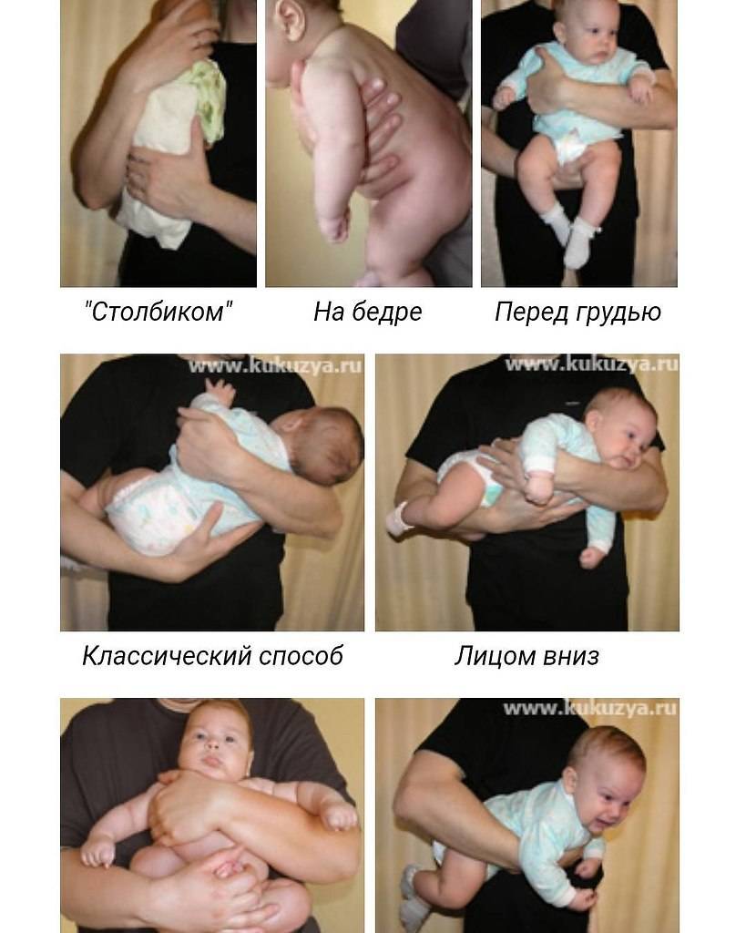 Носить ли столбиком после кормления?