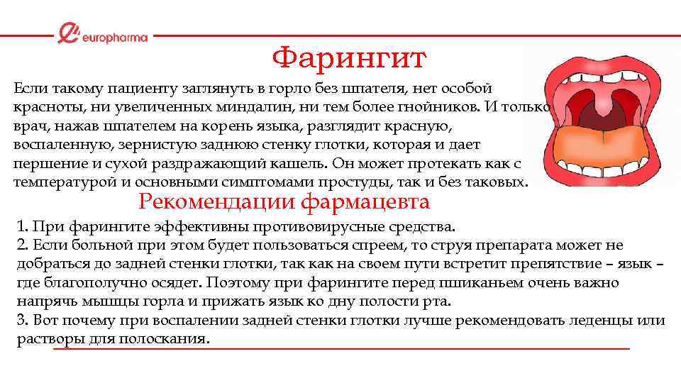 Фарингит у детей - формы, симптомы и лечение + фото