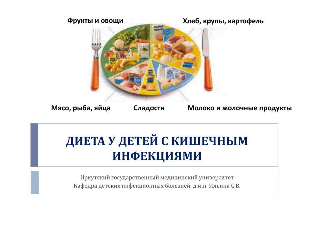Питание ребенка при кишечной инфекции