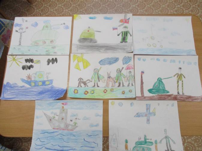 Уроки рисования на тему «Наша армия родная» в детском саду