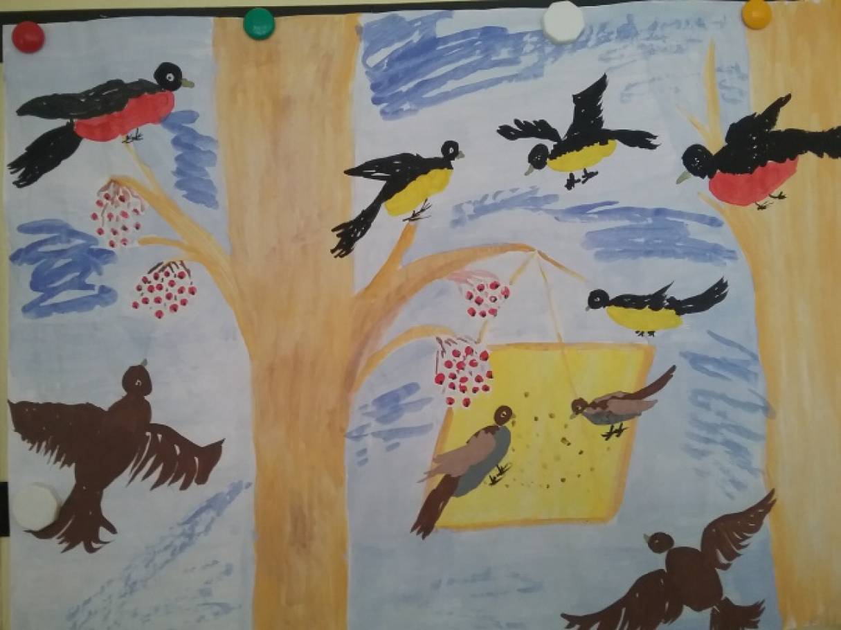 Конструкт нод по рисованию (подготовительная группа) «пришла весна, прилетели птицы». воспитателям детских садов, школьным учителям и педагогам - маам.ру