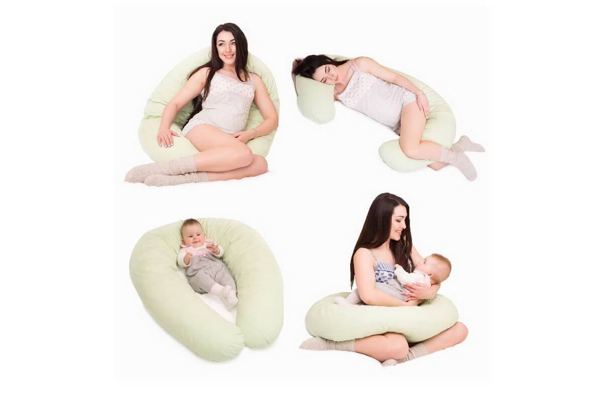 Как выбрать подушку для беременных - правильная форма, размер и наполнитель