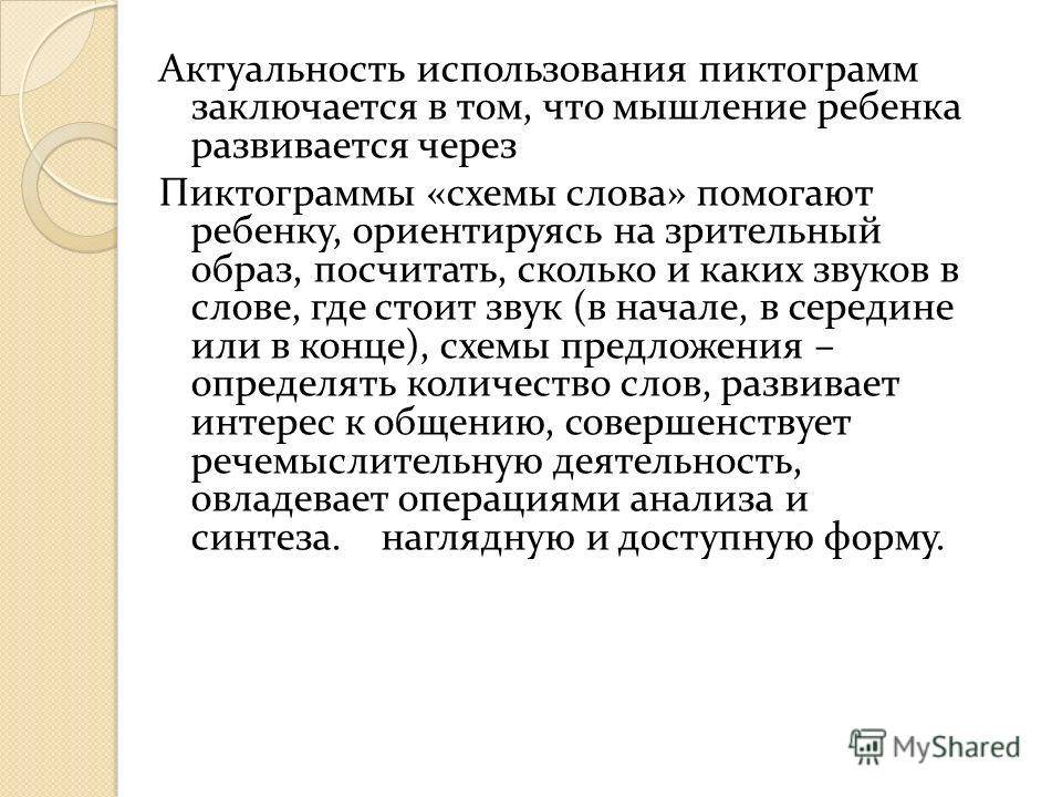 Метод пиктограммы - презентация