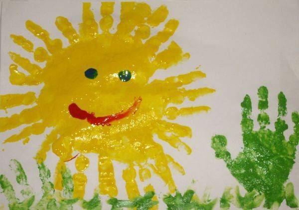 Рисование «светит солнышко»: вторая младшая группа детского сада, процесс пошагово