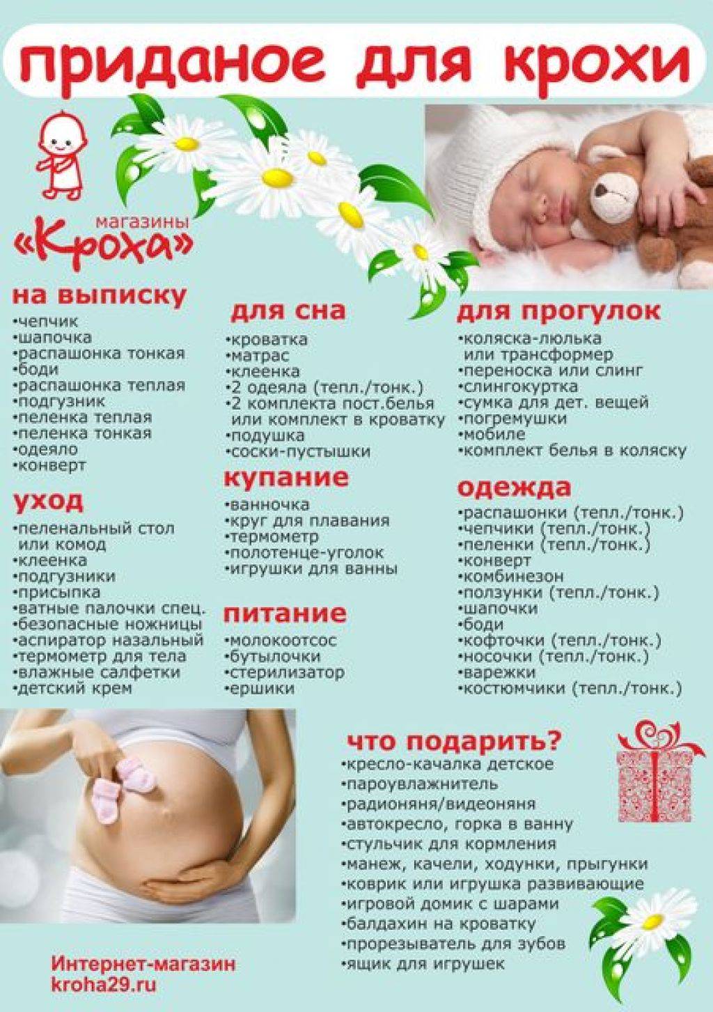 Вещи для новорожденного осенью | список вещей для малыша