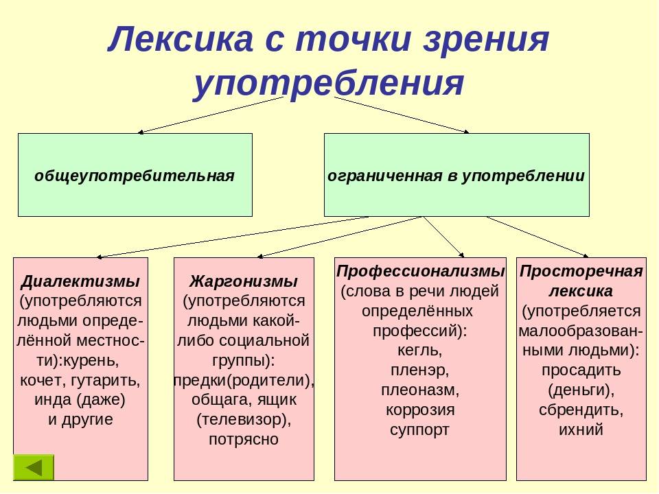 Что такое лексика простыми словами и какие есть направления в лексической науке