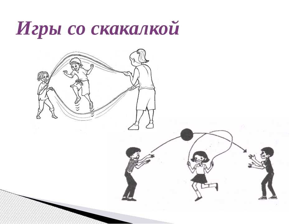 Игры со скакалкой для школьников