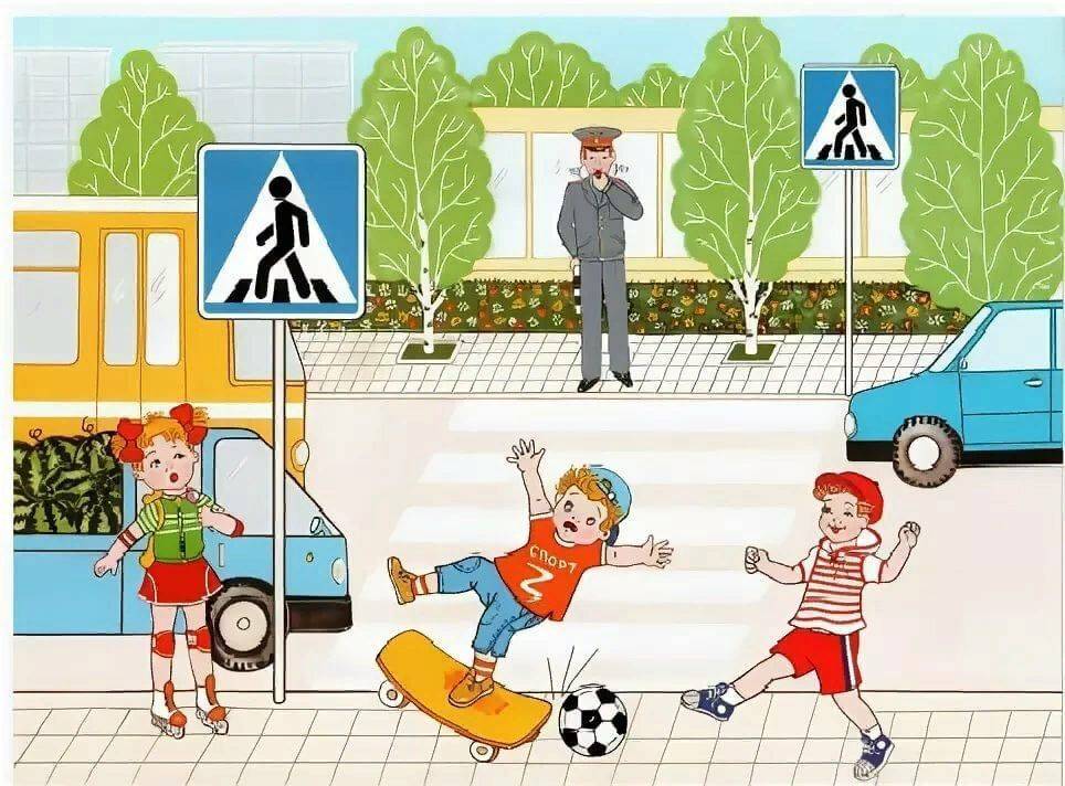 Конспект занятия «правила поведения пешехода на дороге»