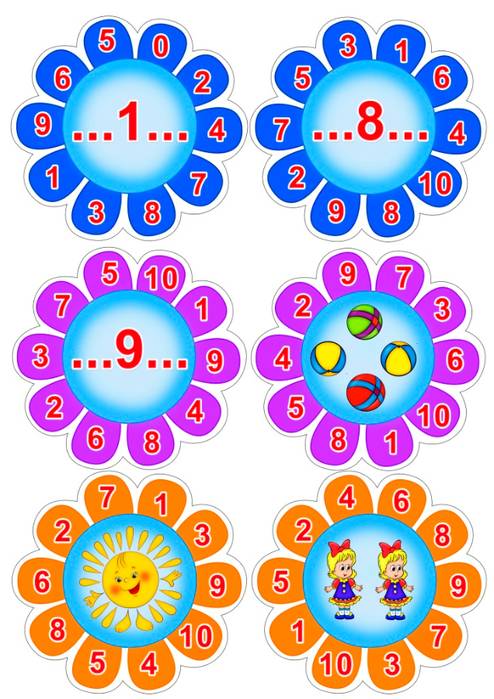 Дидактические, математические игры для детей  5-7 лет