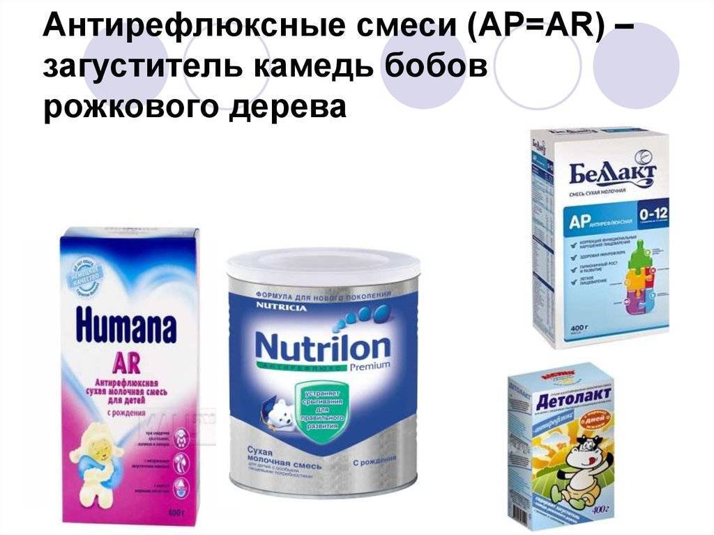 Рейтинг лучших антирефлюксных смесей на основе камеди и крахмала